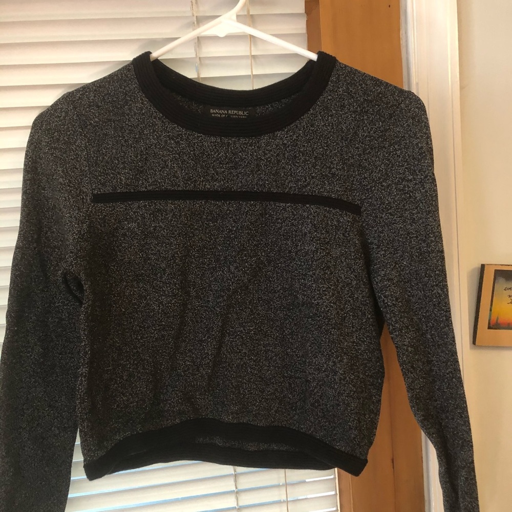 Banana Republic cropped sweater